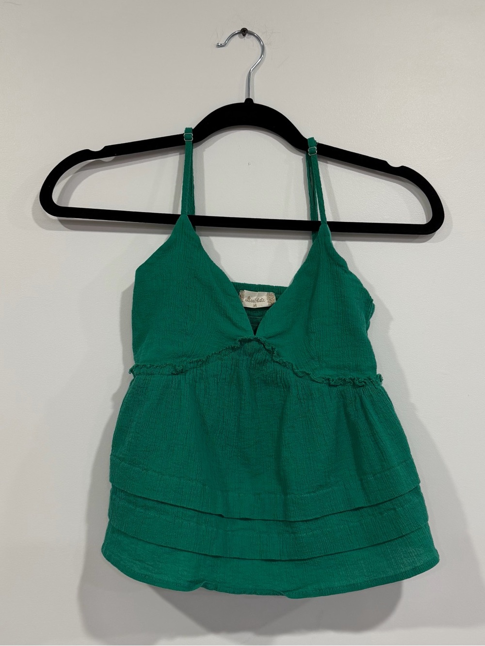 Altar'd State Emerald Green Tank Top